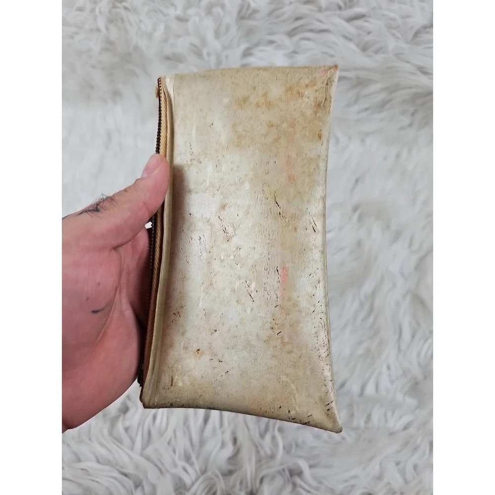 Super Cool Vintage Leather Pencil Case, Pen Pouch for Work and University